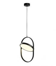 Elipse oprawa wisząca led 20W 3000K 1800lm czarna